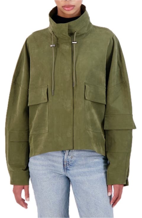 Drop Shoulder Bomber Jacket