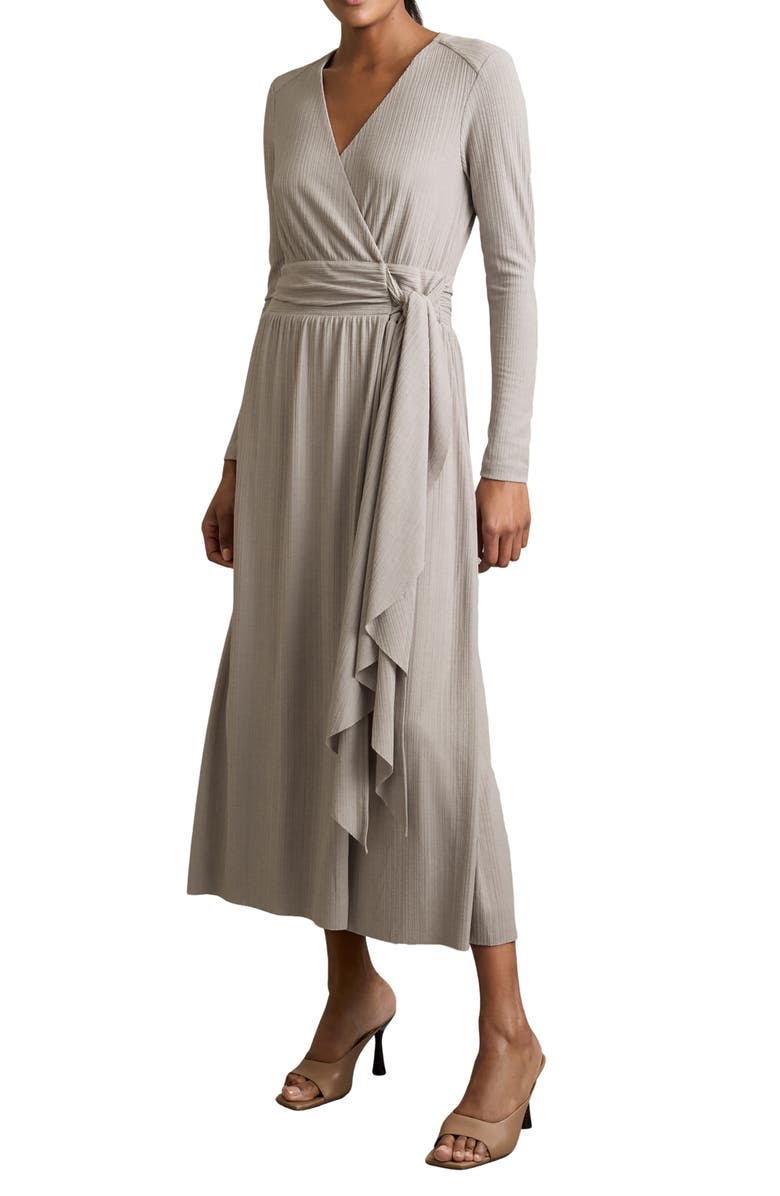 Reiss Madeline Maxi Wrap Dress, Main, color,