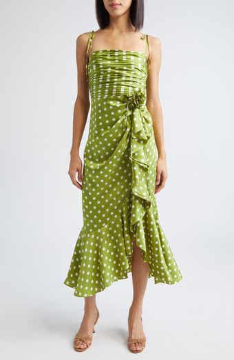 Cinq à Sept Camille Polka Dot Midi Dress