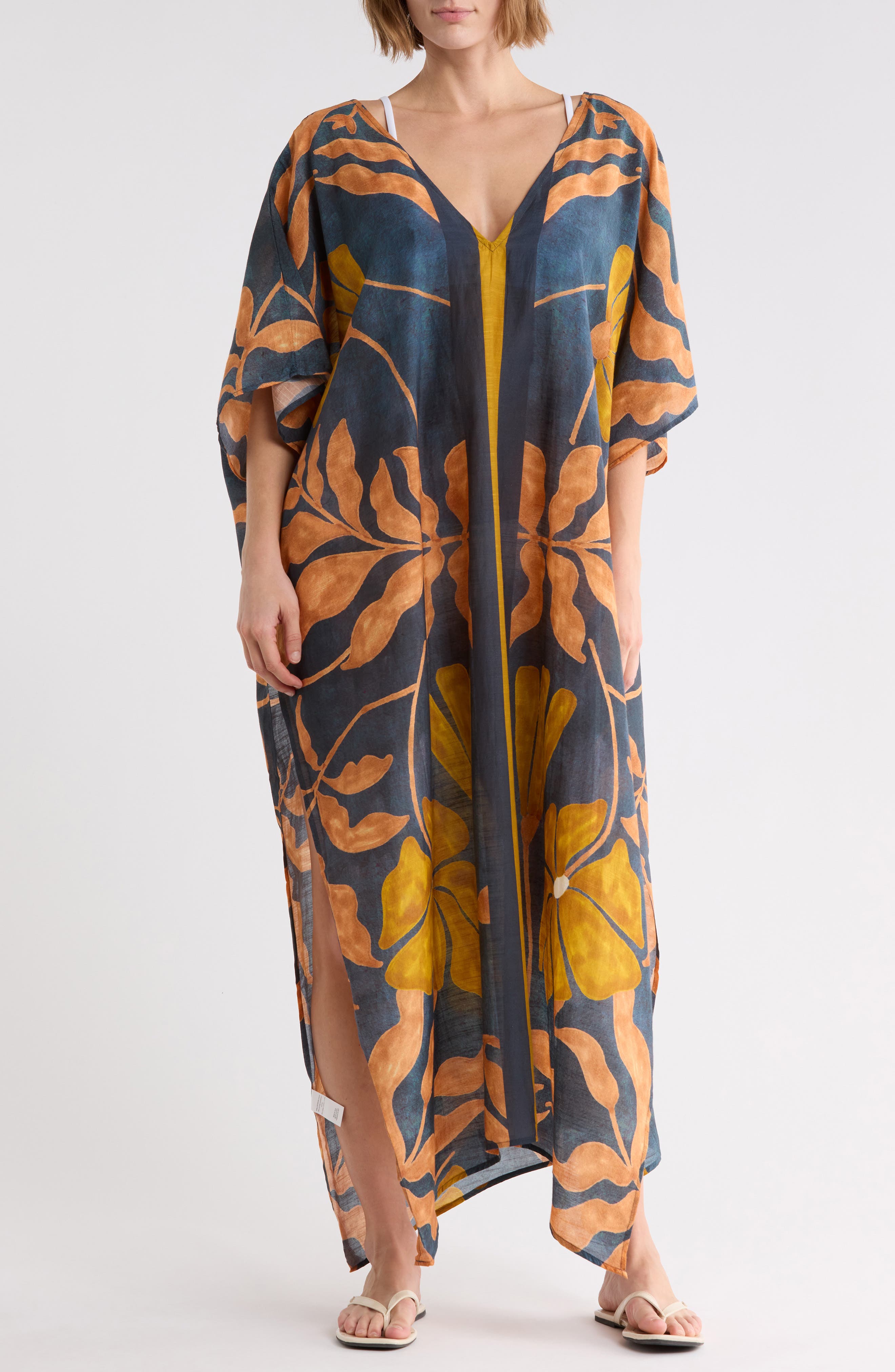 Cerise Caftan Cover-Up