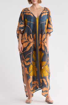 Cerise Caftan Cover-Up