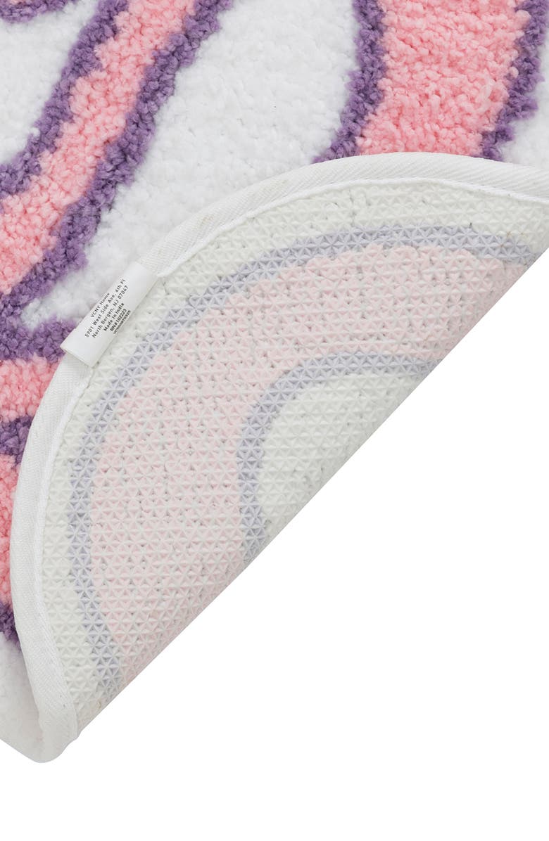 VCNY HOME Pink Bow Bath Mat, Alternate, color,