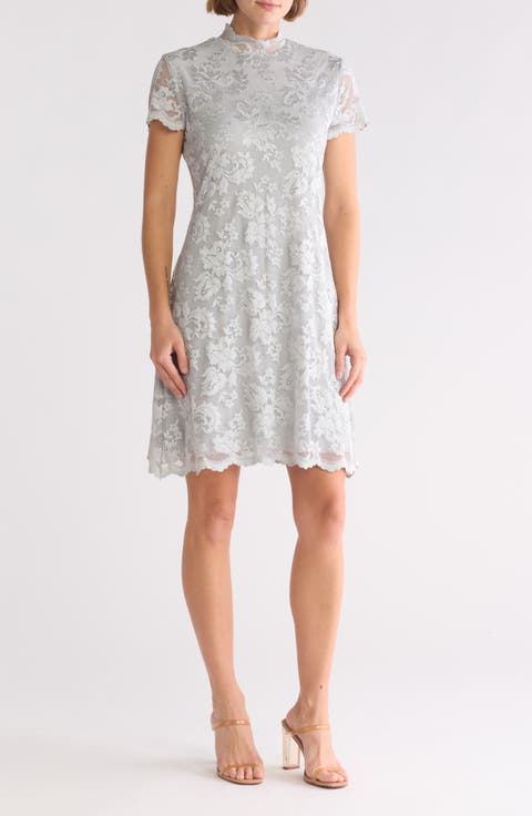 Lace Scalloped Dress