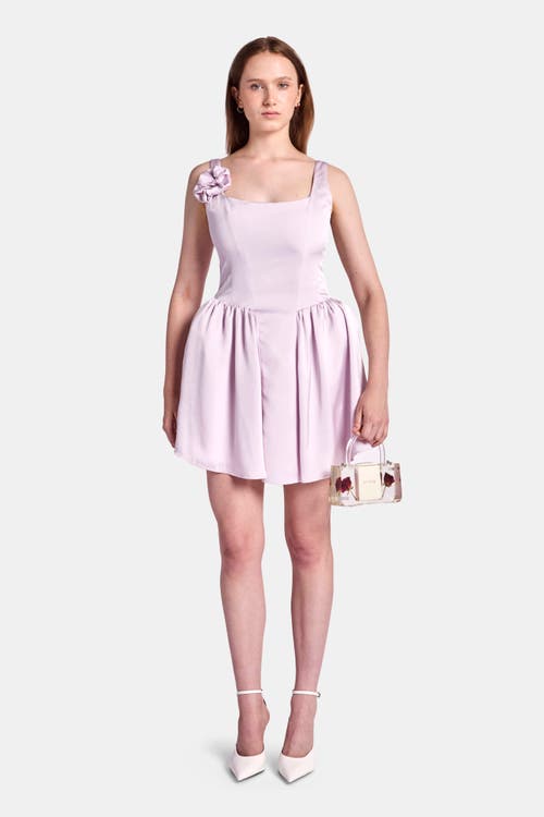 Kate Barton Floating Rose Bag In Transparent
