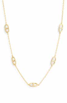 NORDSTROM RACK Mariner Link Station Chain Necklace