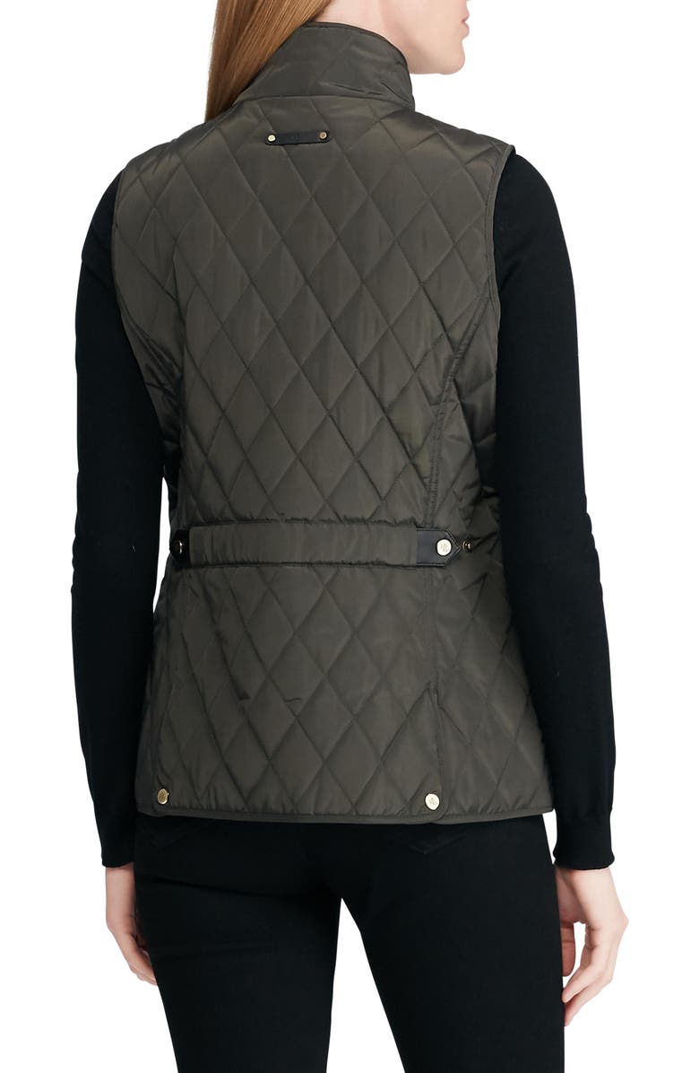 Lauren Ralph Lauren Quilted Crest Vest, Alternate, color, 