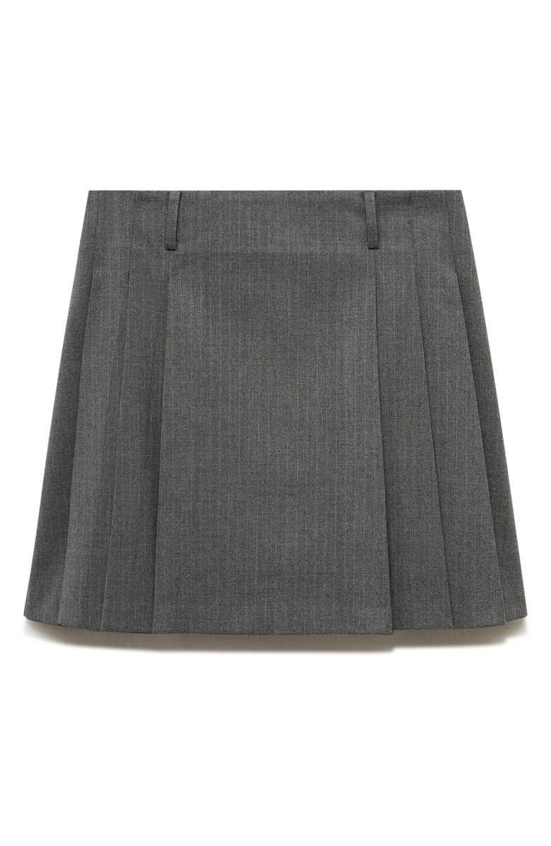 Pleated Miniskirt