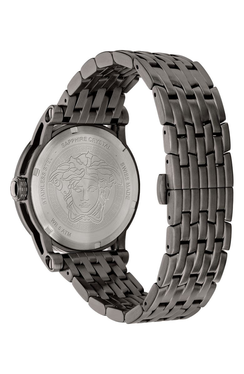 Versace Code Bracelet Watch, 41mm, Alternate, color, 