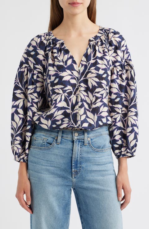 Vasia Print Top