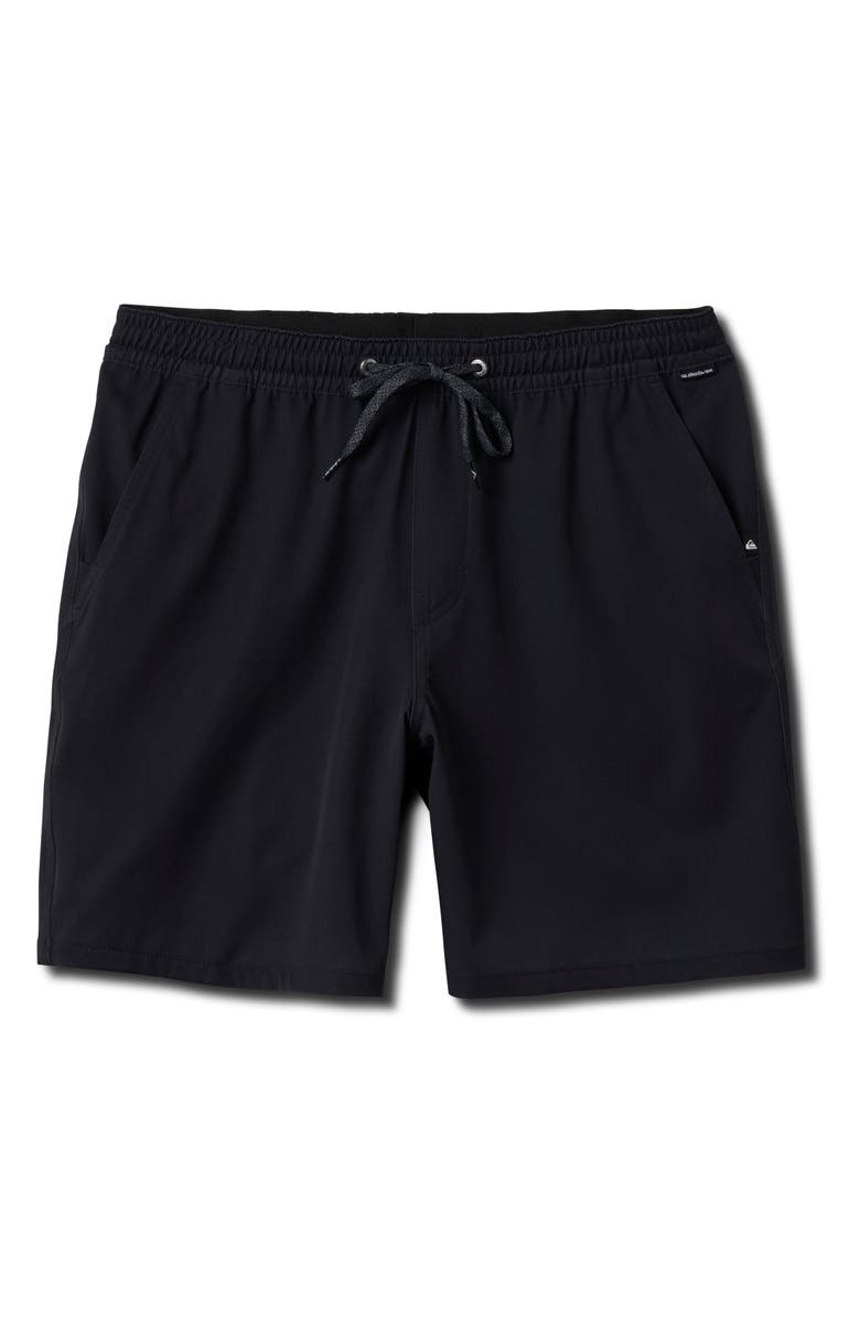 Quiksilver Taxer Amphibian Shorts, Main, color, Black