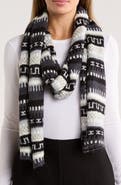 Ted Baker London Fair Isle Knit Scarf