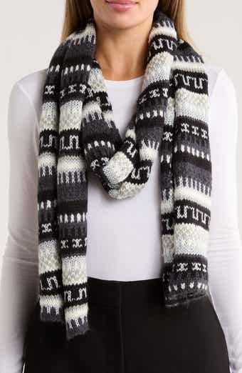 Ted Baker London Fair Isle Knit Scarf