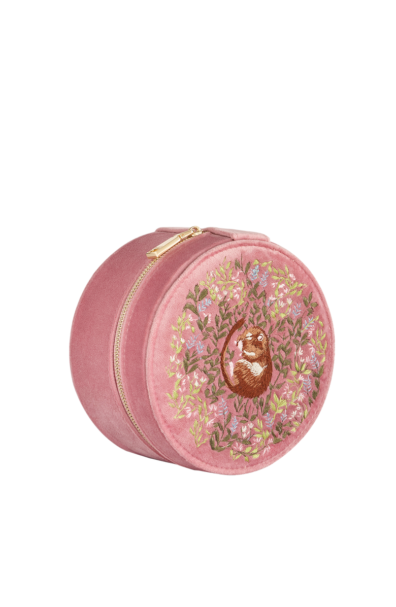 Fable England Fable Chloe Dormouse Jewellery box Pink, Alternate, color, 