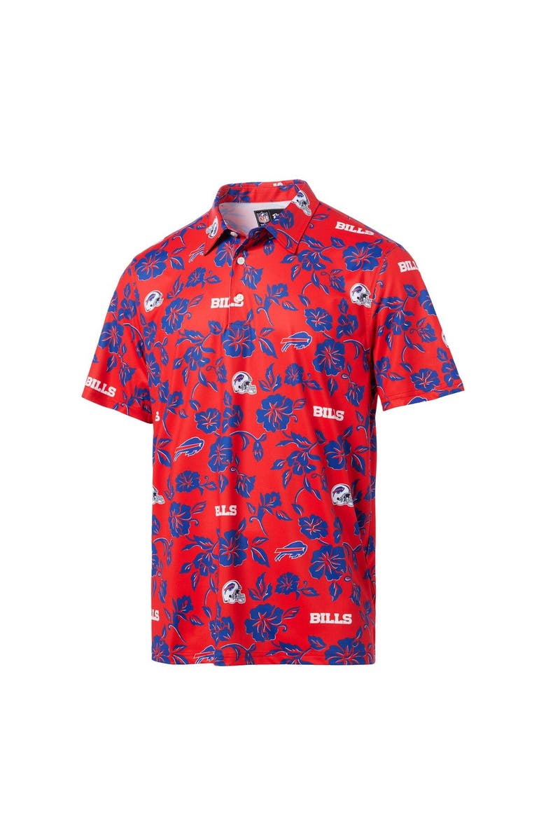 Reyn Spooner Men's Reyn Spooner Red Buffalo Bills Pua Performance Polo, Alternate, color, 