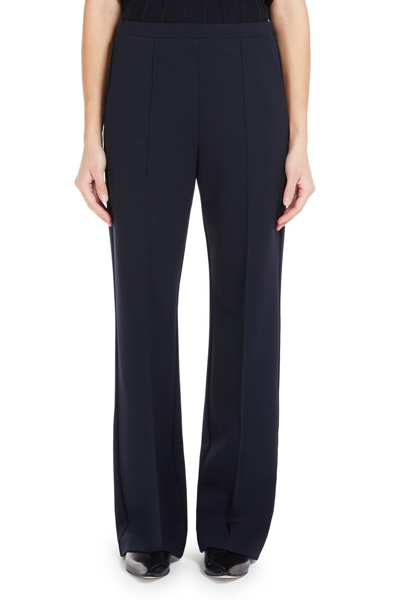 Max Mara Leisure Lido Straight Leg Jersey Pants, Main, color, 