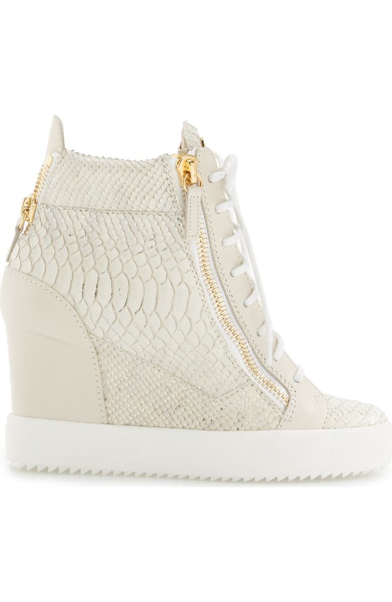 Giuseppe Zanotti Ofelia Wedge Sneaker, Alternate, color,