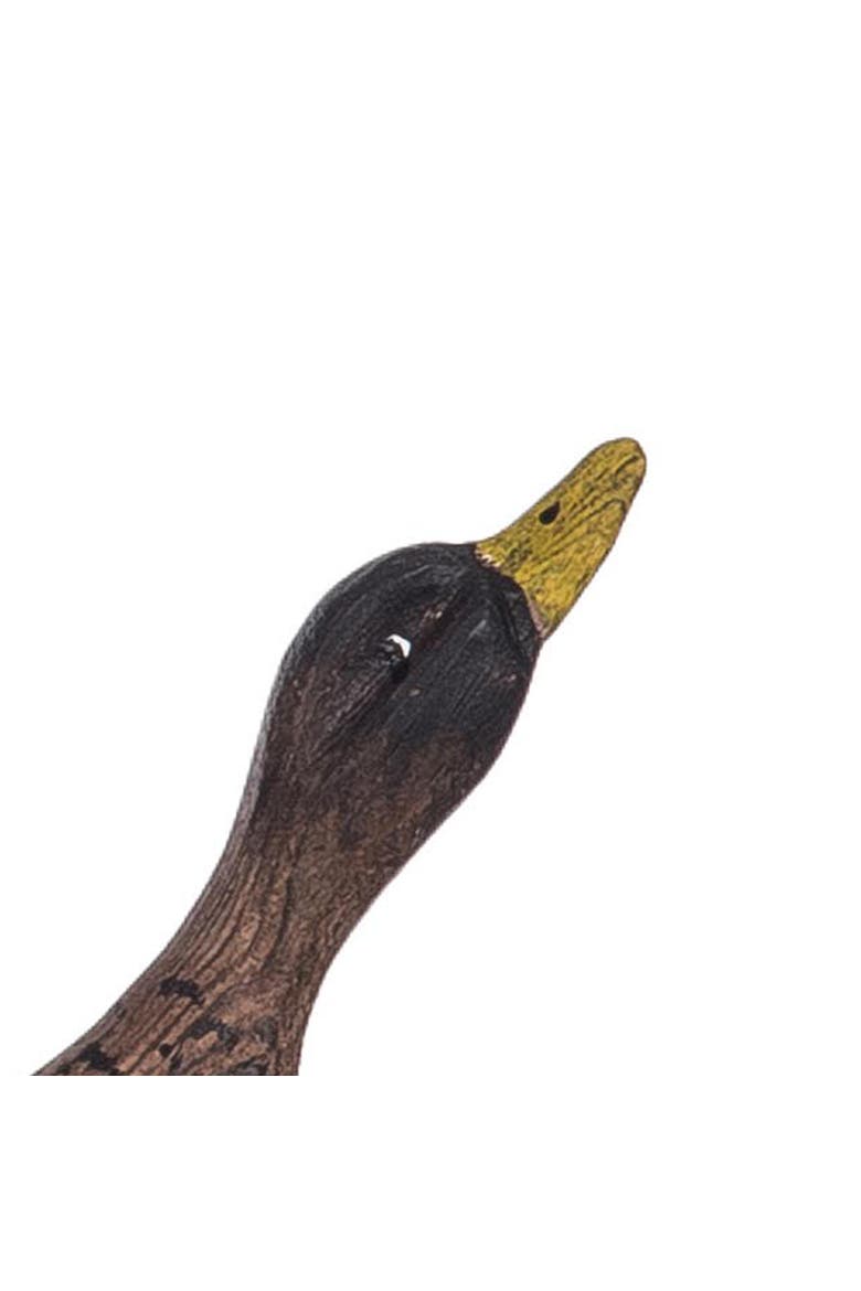Flying Duck Christmas Tree Ornament, Alternate, color, Brown