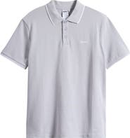 BOSS Kidswear Kids' Tipped Cotton Piqué Polo