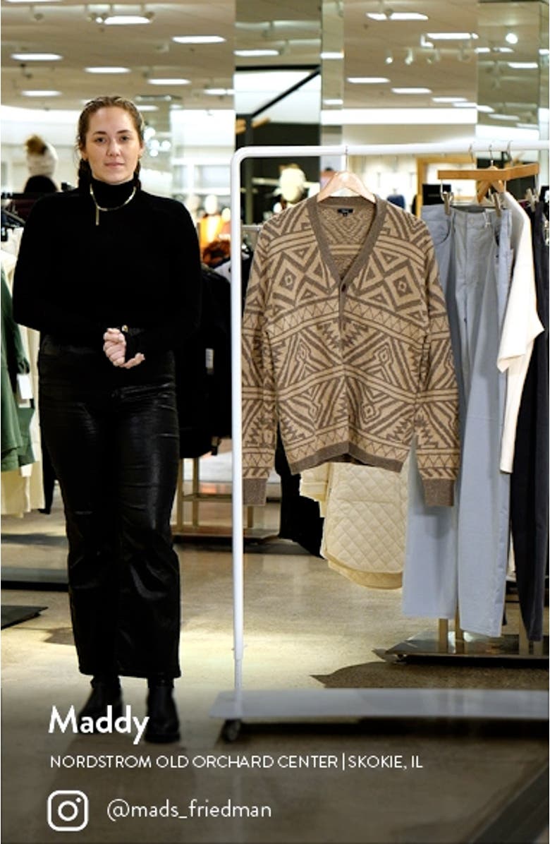 Duran Jacquard Cardigan, sales video thumbnail