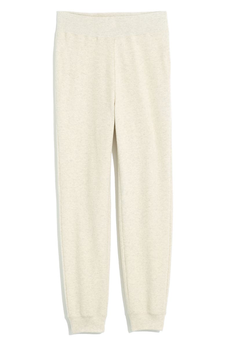 Madewell Cloud Rib Jogger Pajama Pants, Main, color, 