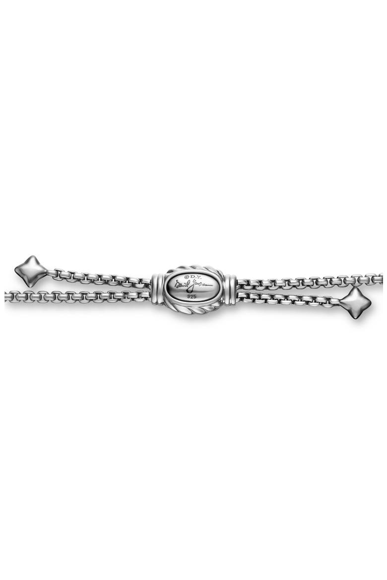 Box Chain Slider Necklace in Sterling Silver, 2.7mm, Alternate, color, SILVER