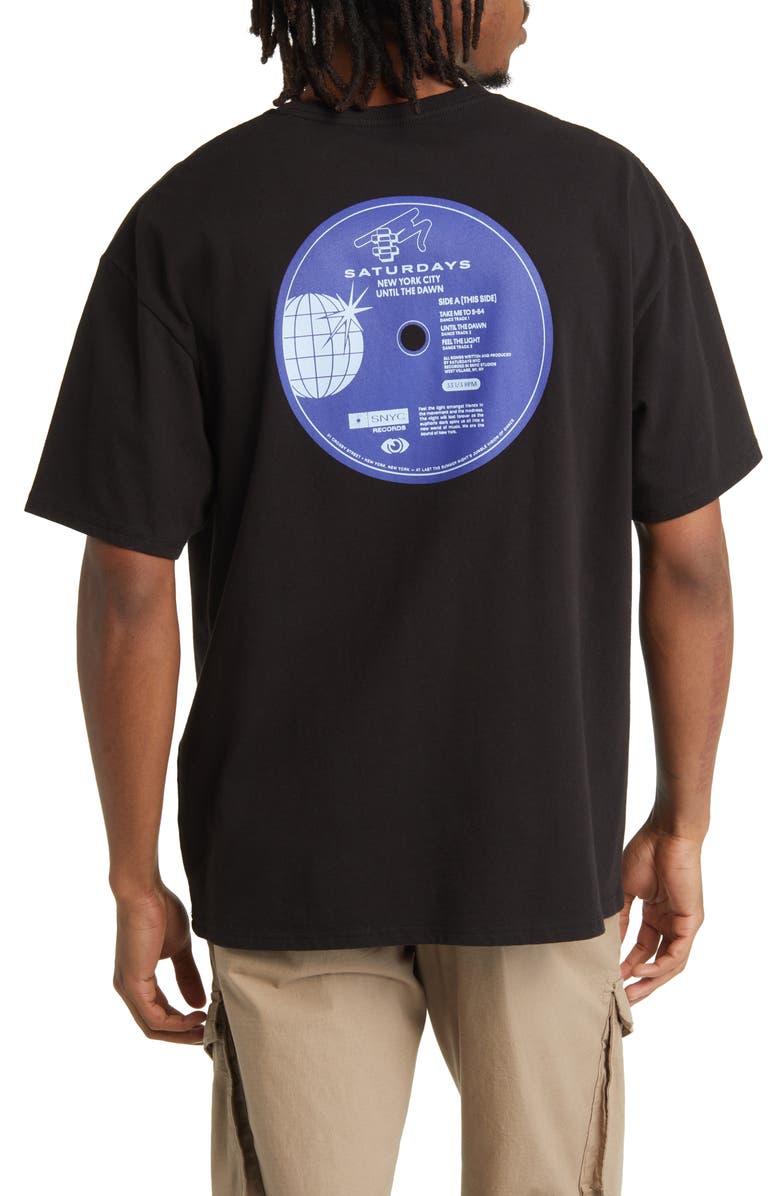 Saturdays NYC Relaxed Fit Until Dawn Graphic T-Shirt, Alternate, color,