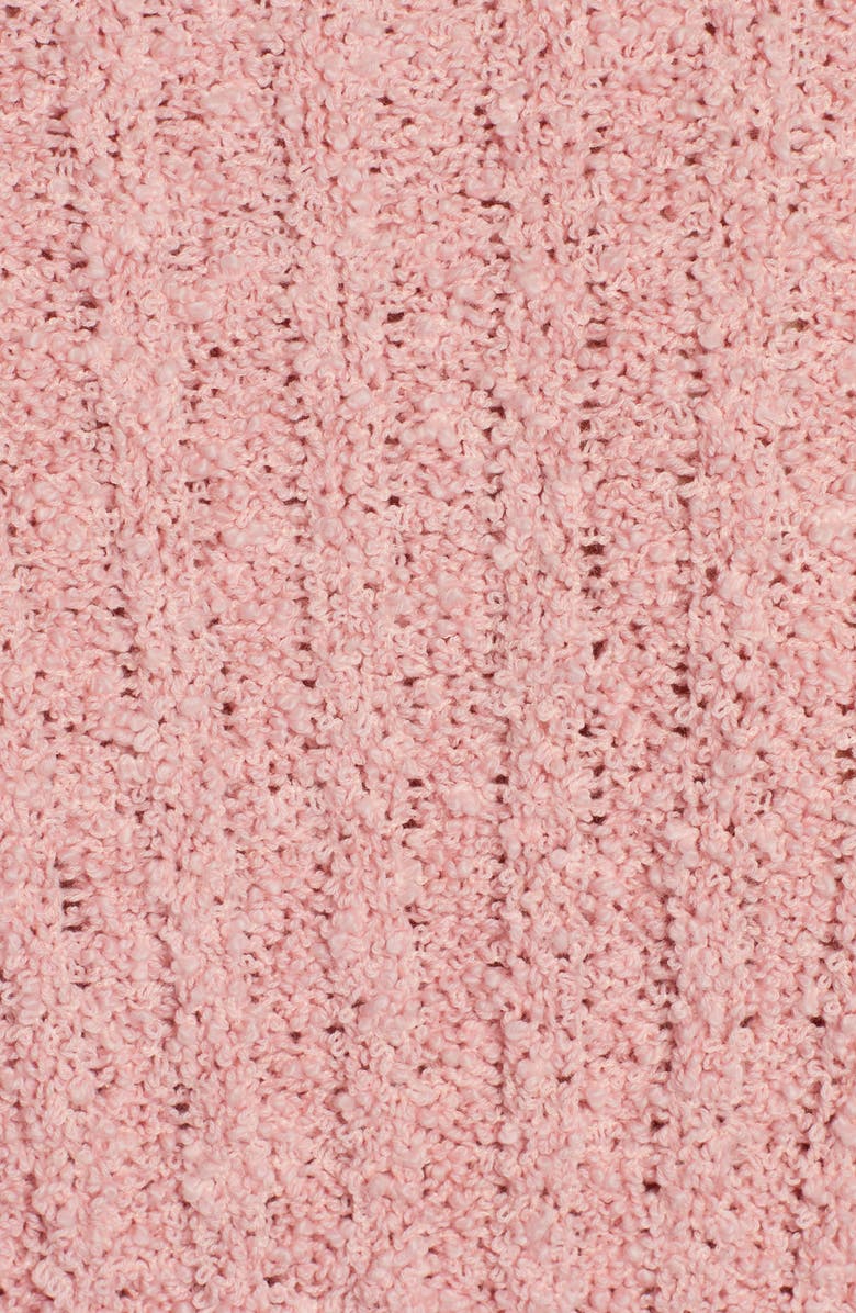 Moncler Genius x JW Anderson Bouclé Quarter Zip Pullover, Alternate, color,