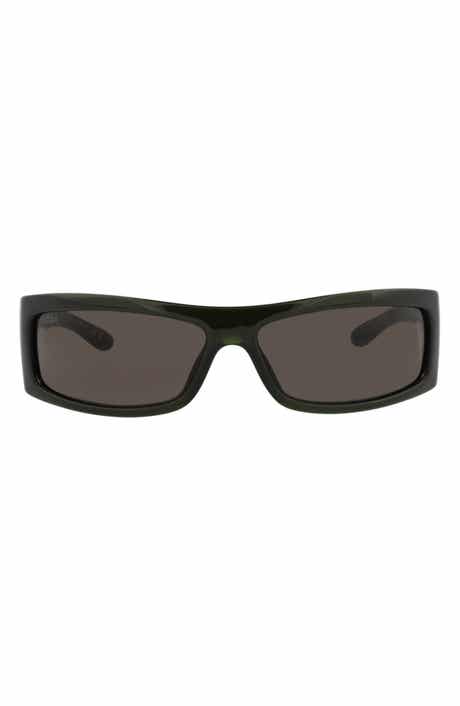 Gucci 64mm Wrap Sunglasses