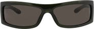 Gucci 64mm Wrap Sunglasses