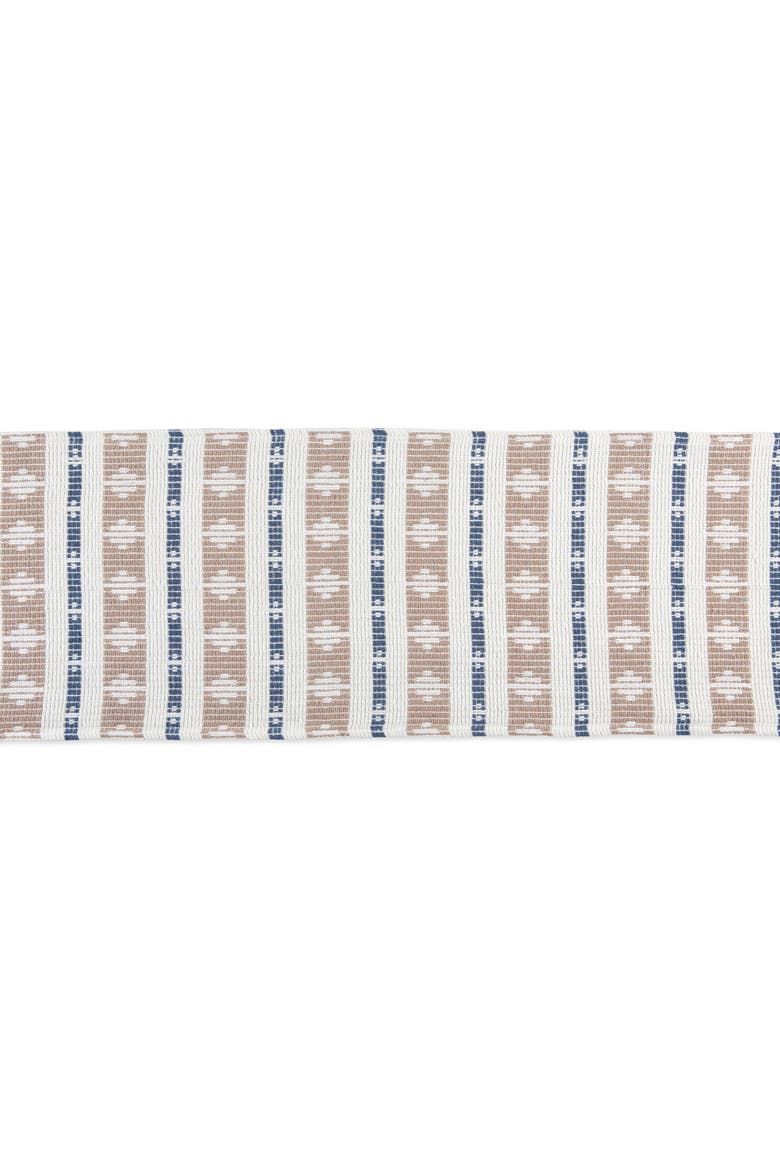 French Blue/Stone Colby Southwest Table Runner, Alternate, color, French Blue