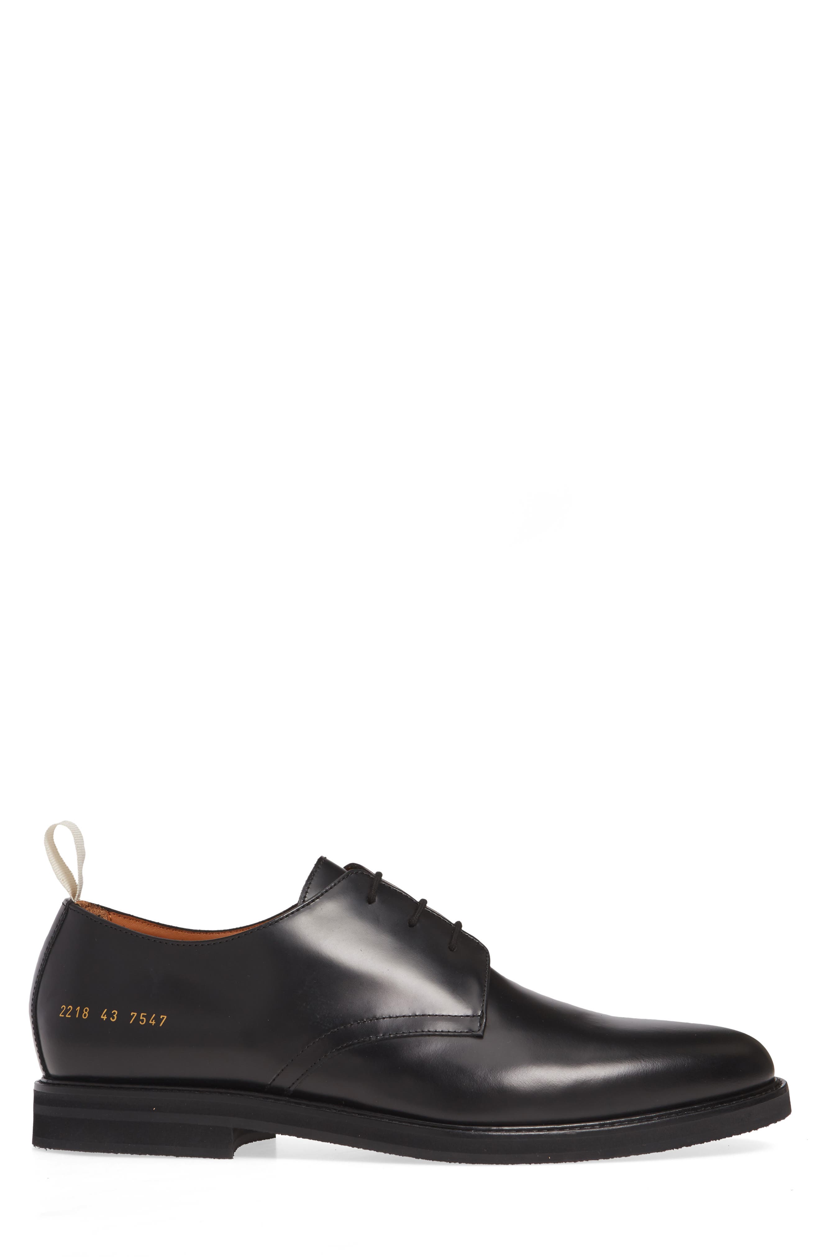 Common Projects Standard Plain Toe Derby, Alternate, color, 