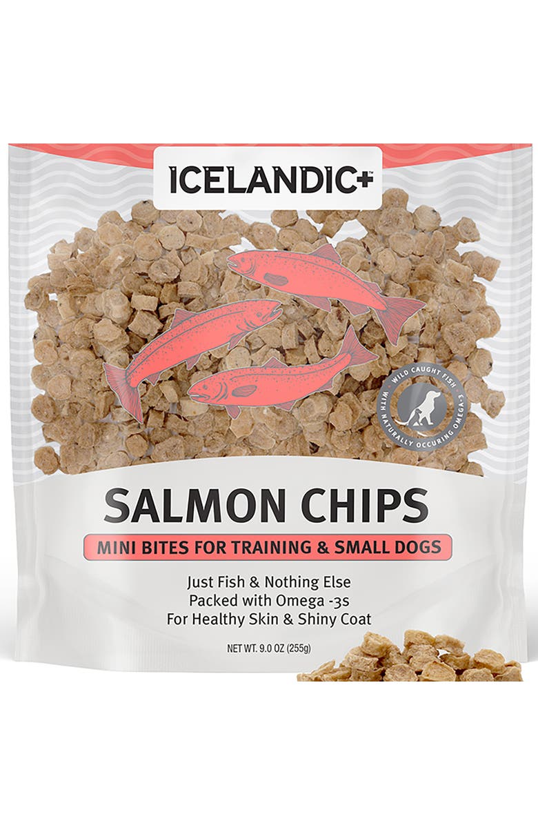 ICELANDIC+ Salmon 9Oz Dog Treats, For Training & Small Dogs, Alternate, color, Multicolored