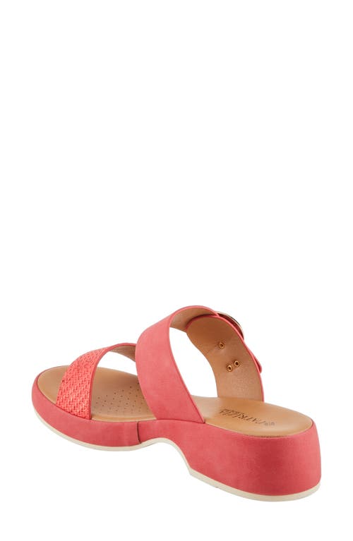 Patrizia By Spring Step Fenna Slide Sandal In Red