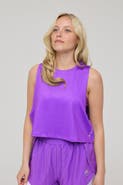 OOSC Infinite Cropped Tank Top - Purple