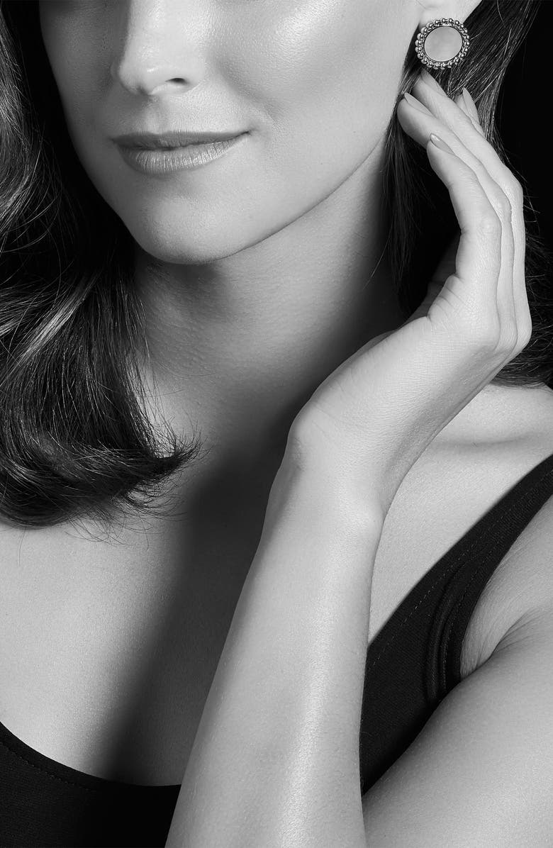 LAGOS Maya Ceramic Button Earrings, Alternate, color,