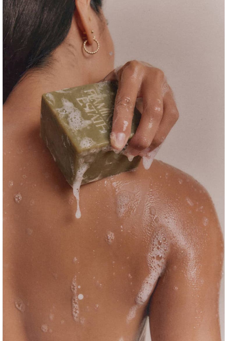 Rosemary Green Leaf Parsley Soap Brick, Alternate, color, GREEN