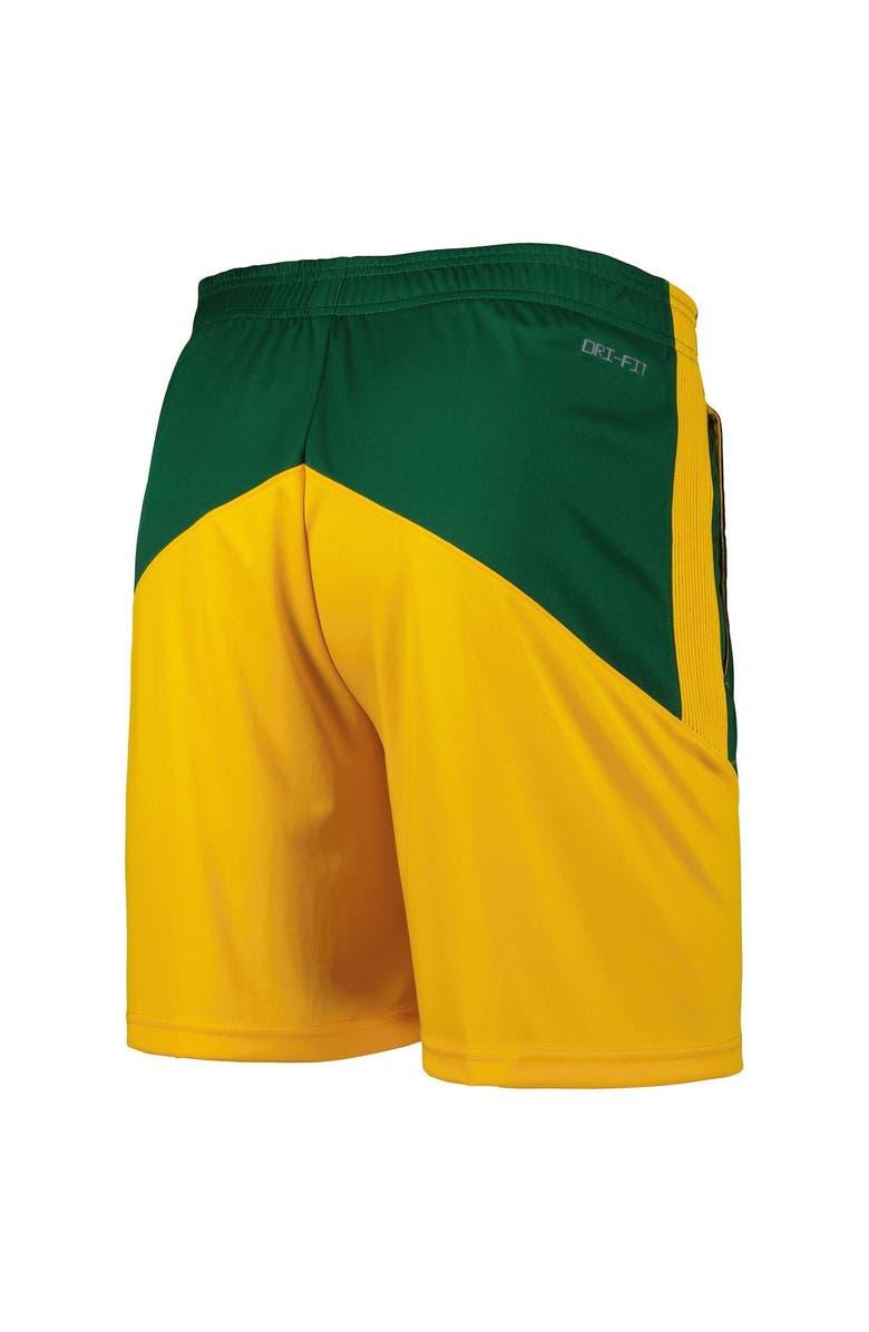 Nike Men's Nike Green/Gold Baylor Bears Performance Player Shorts, Alternate, color, 