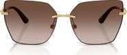 Dolce&Gabbana 62mm Oversize Gradient Cat Eye Sunglasses