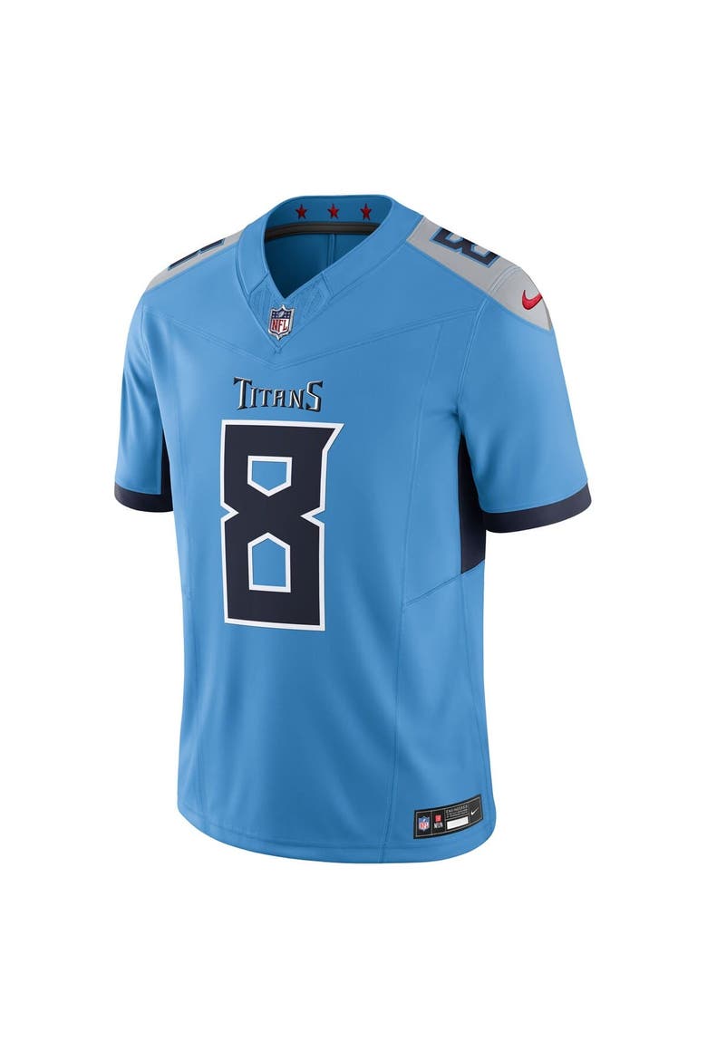 Men's Nike Will Levis Light Blue Tennessee Titans Alternate  Vapor F.U.S.E. Limited Jersey, Alternate, color, Light Blue
