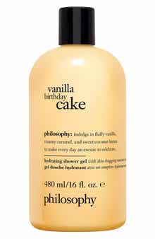 philosophy Vanilla Birthday Cake Shampoo Shower Gel & Bubble Bath