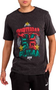 PUMA Fanpack '90s Bespoke Portugal Cotton Graphic T-Shirt