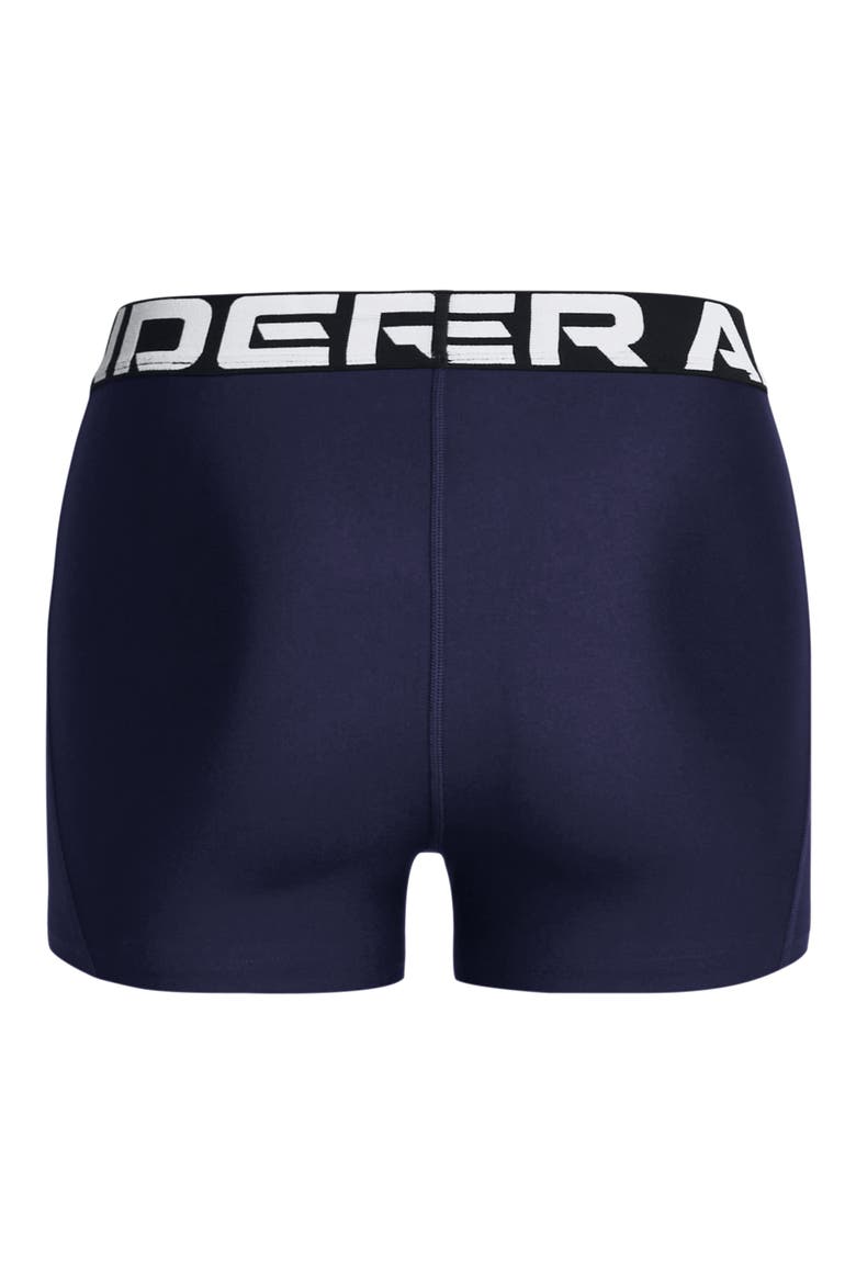 HeatGear® Shorts, Alternate, color, MIDNIGHT NAVY / / WHITE