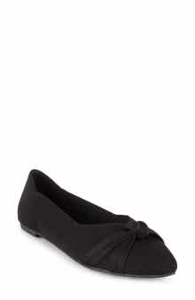 Tahari Catalina Pointed Toe Knit Flat
