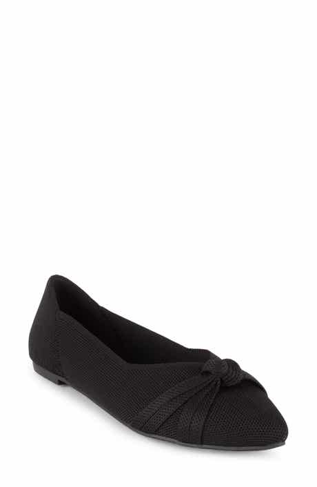 Tahari Catalina Pointed Toe Knit Flat