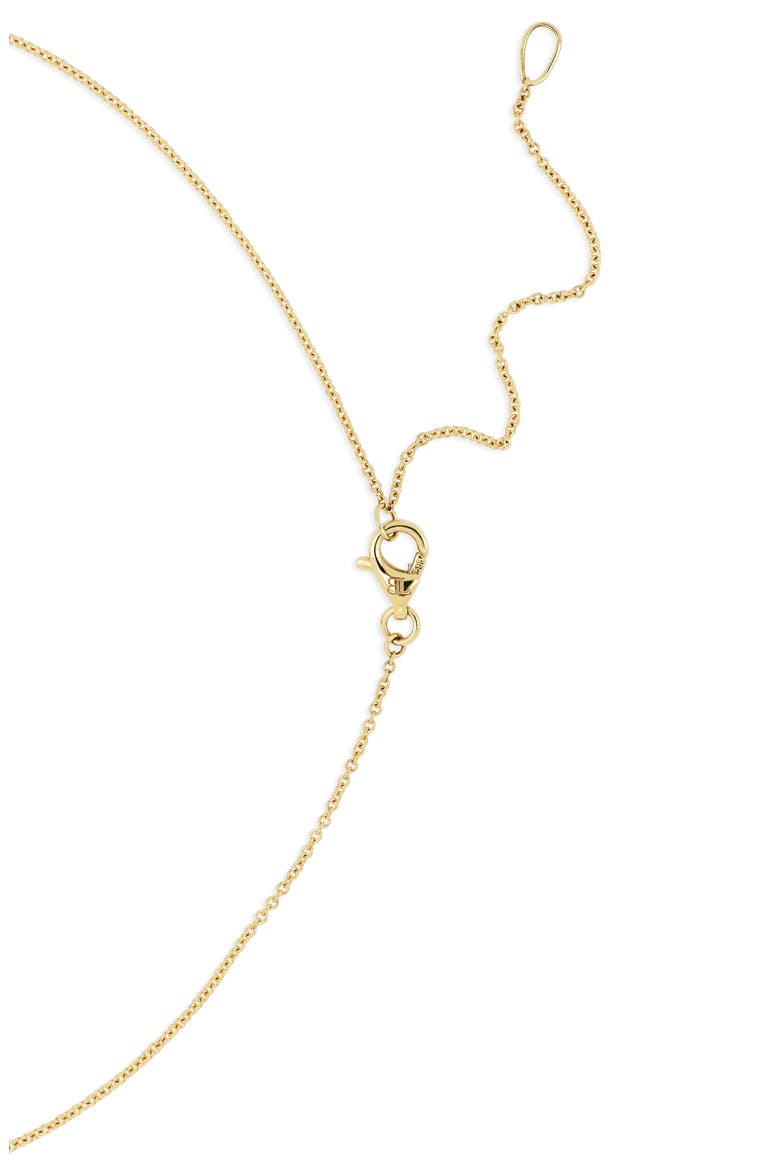 Monaco Diamond Solitaire Pendant Necklace (Online Trunk Show), Alternate, color, 18K YELLOW GOLD/ DIAMOND