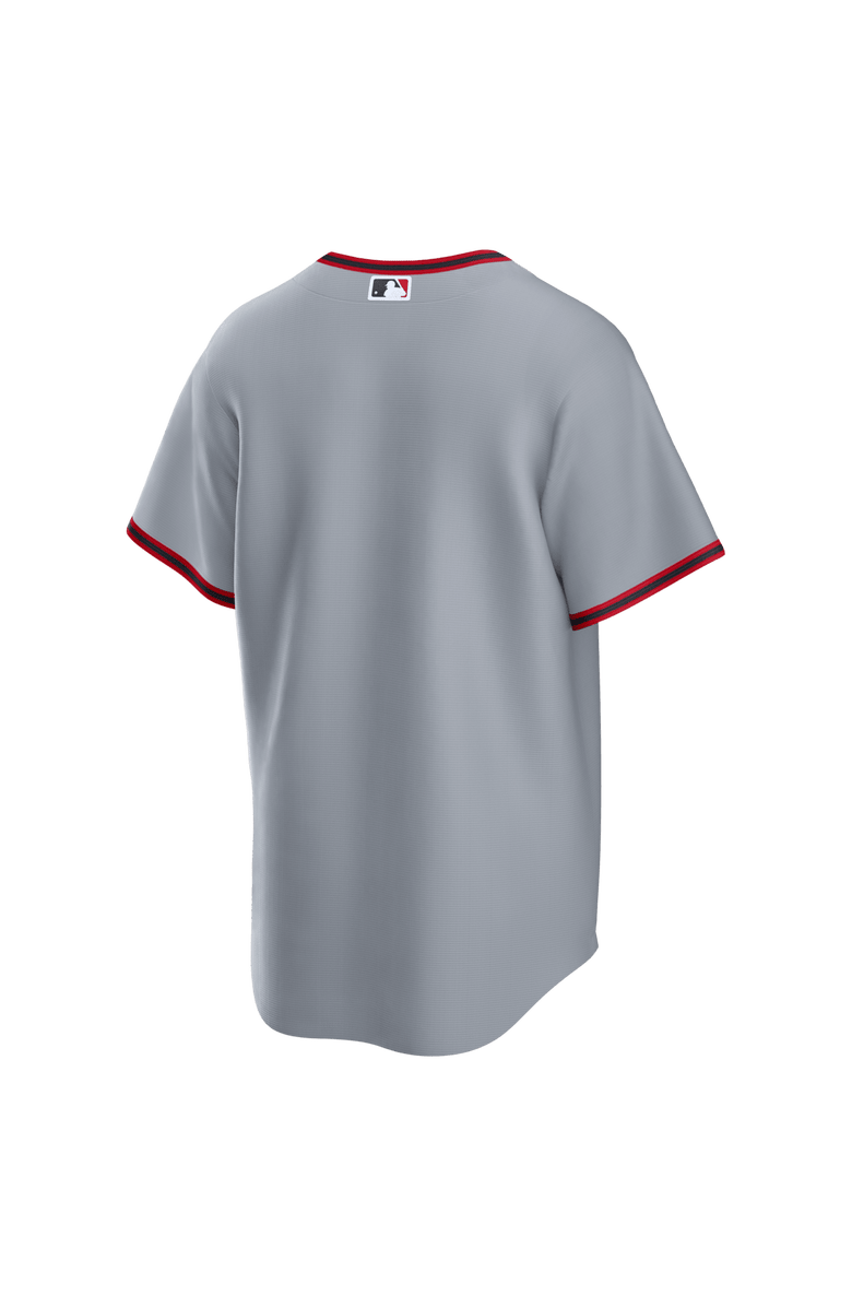 Nike Men's Nike  Gray Cleveland Guardians Road Replica 2.0 Jersey, Alternate, color, 