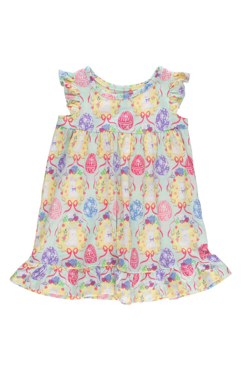 Softsnooze Flutter Pajama Night Gown, Main, color, Bunnies In Bloom