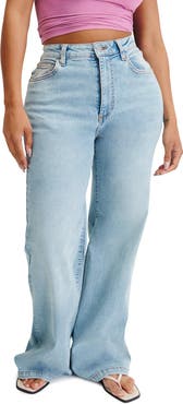 Cotton On Women's Curvy Stretch Wide Jean