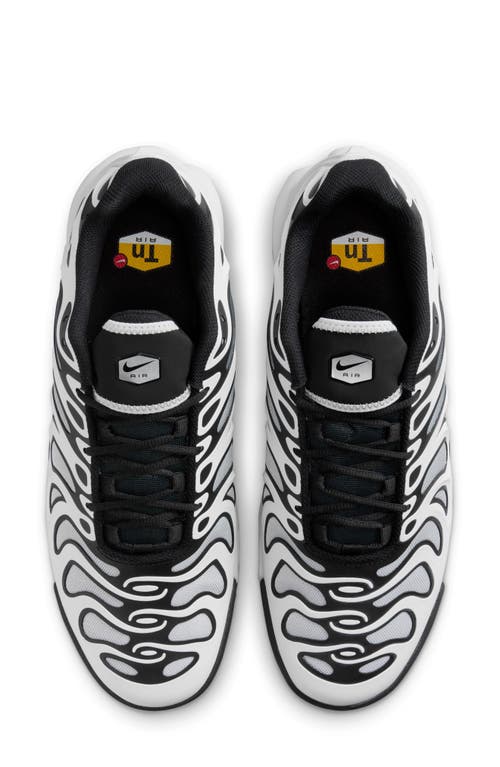 Nike Air Max Plus Drift Sneakers In White And Silver