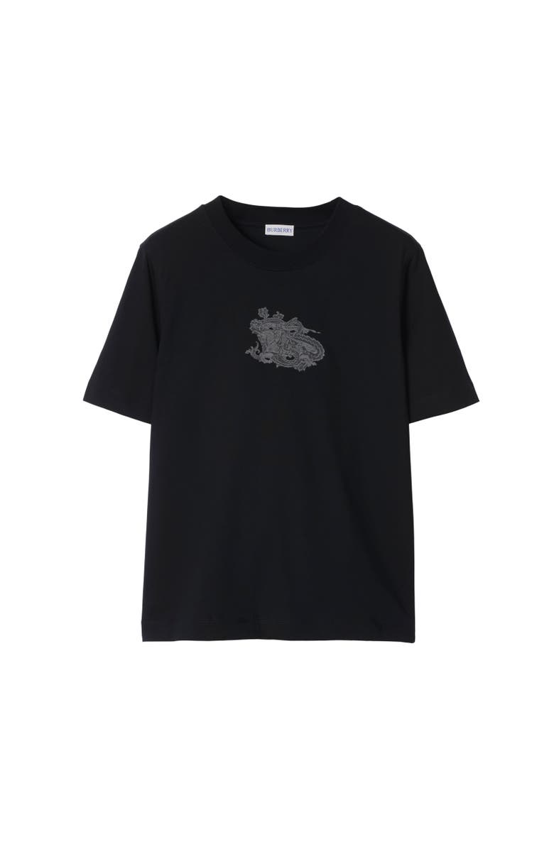 Burberry Paisley EKD Cotton T-shirt, Alternate, color, 